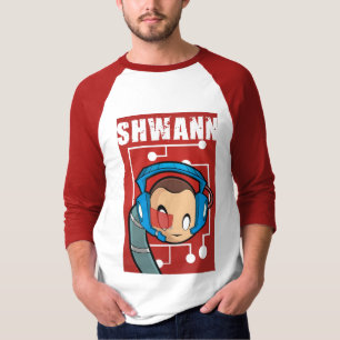 jersey de 3/4-Sleeve SHWANN