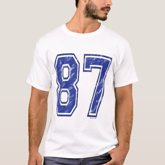 Jersey de 87 personalizados (Anverso)