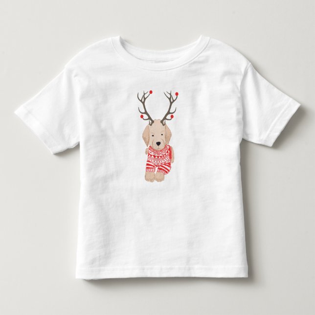 Jersey de Antler para Cachorro de Retriever Dorado (Anverso)