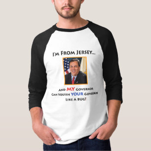 Jersey de béisbol de Chris Christie del gobernado