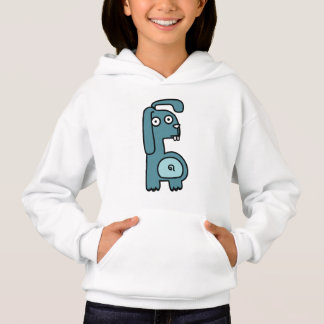 Jersey de cabra de dibujos animados azules lindos