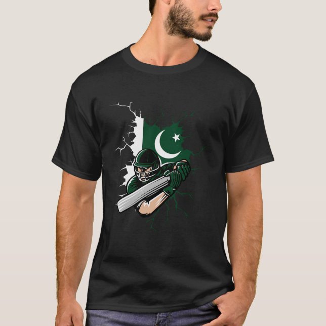 Jersey De Cricket De Pakistán 2020 Para El Cricket (Anverso)