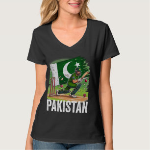 jersey de cricket de pakistán 2024 hombres jóvenes