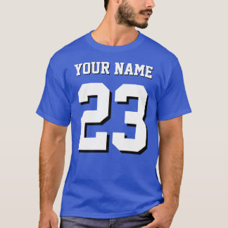 Jersey de Deportes con Nombre y Número Personaliza