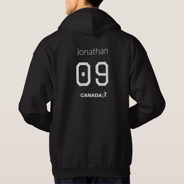 Jersey de Fútbol de Canadá Personalizado Estilo He (Reverso)