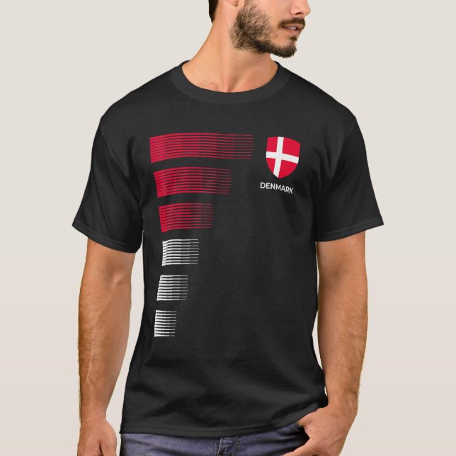 Jersey de fútbol de Dinamarca (Anverso)