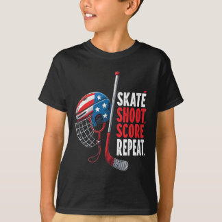 Jersey de hockey sobre hielo para jóvenes EE. UU. 