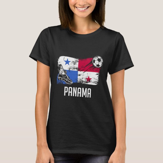 Jersey de la bandera de Panamá Equipo de fútbol pa (Anverso)