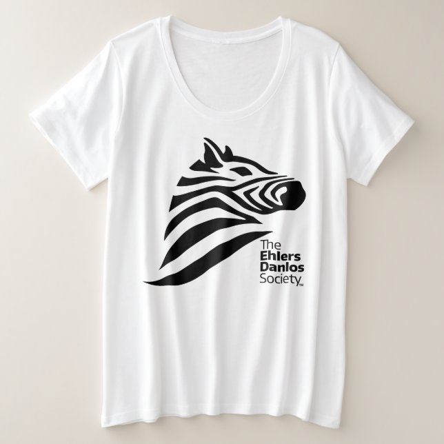 Jersey de la sociedad de Ehlers-Danlos del tamaño (Anverso del diseño)