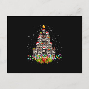 Jersey de Navidad con árbol para perros Schnauzer