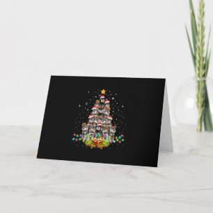 Jersey de Navidad con árbol para perros Schnauzer