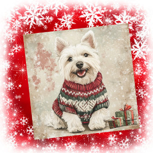 Jersey de Navidad para Westie