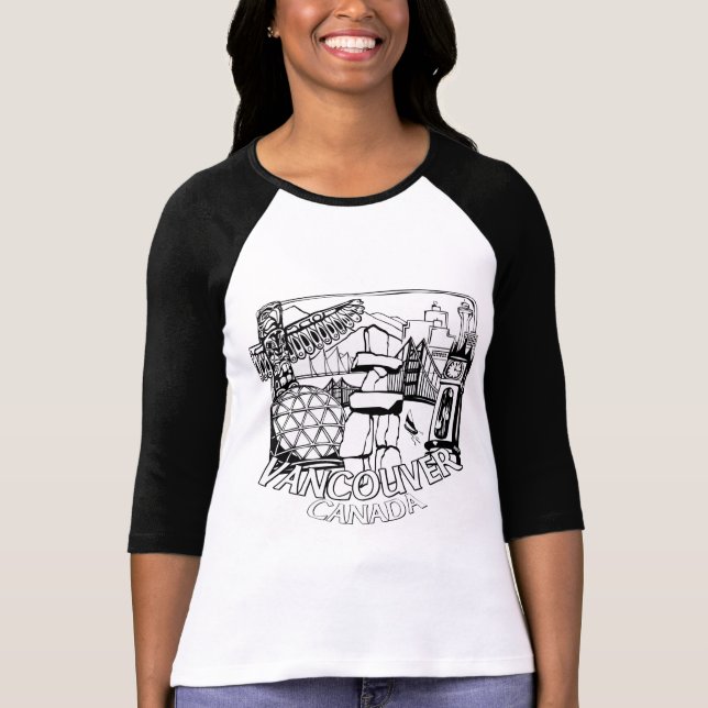 Jersey de Vancouver de las mujeres del recuerdo de (Anverso)