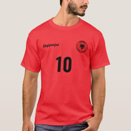 Jersey del equipo nacional de Albania personalizad
