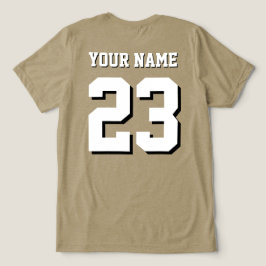 Jersey Deportivo con Nombre y Número Personalizado