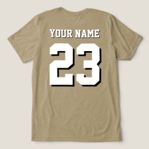 Jersey Deportivo con Nombre y Número Personalizado