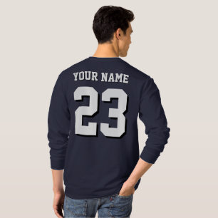 Jersey Deportivo con Nombre y Número Personalizado