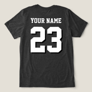 Jersey Deportivo de Nombre y Número Personalizado