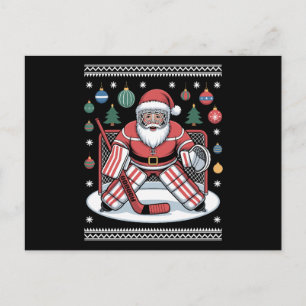 Jersey Feo De Navidad Del Portero De Hockey De San