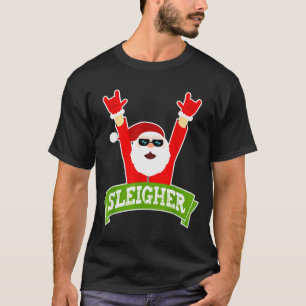 Jersey Feo de Sleigher Metal Pesado de Navidad