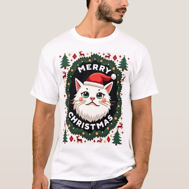 Jersey Navideño Feo de Gato Mancha  (1) (Anverso)