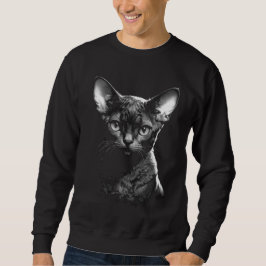 Jersey negro de hombre Devon Rex Dark Art