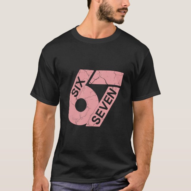 Jersey número 67 rosa y blanco uniforme de jugador (Anverso)
