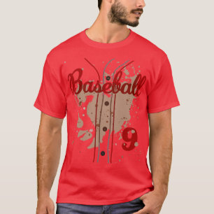 Jersey Número 9 Niños Uniforme De Béisbol Dir