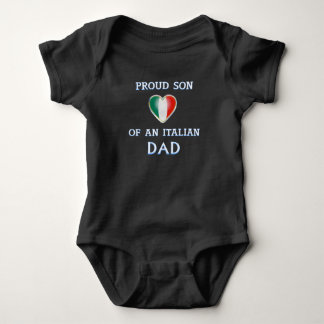 Jersey orgulloso italiano del bebé
