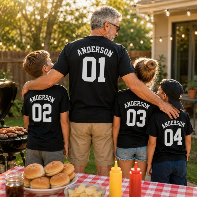 Jersey personalizado para niños con apellido de fa (Subido por el creador)