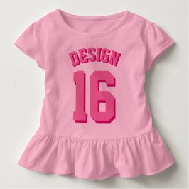 Jersey rosado de los deportes del niño el |