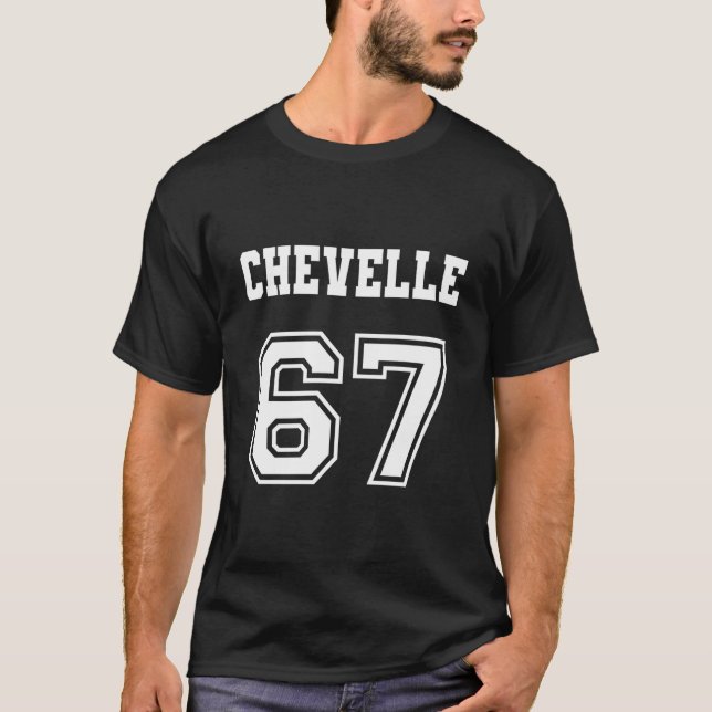 Jersey Style Chevelle 67 1967 Old School Muscle Ca (Anverso)