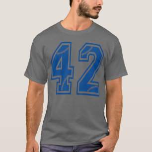 Jersey Uniforme de Jugador de Béisbol Número 42 Az