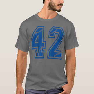 Jersey Uniforme de Jugador de Béisbol Número 42 Az