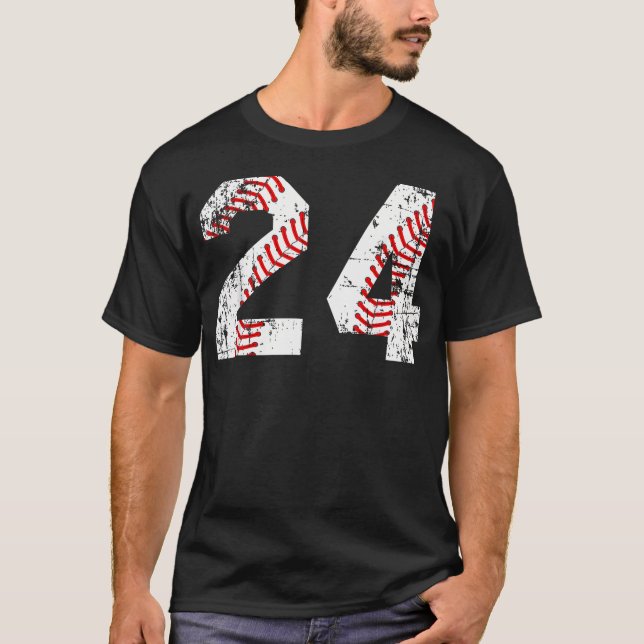 Jersey Vintage de Béisbol 24 (Anverso)