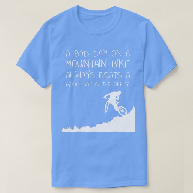 Jersey y bicicleta de montaña (Diseño del anverso)