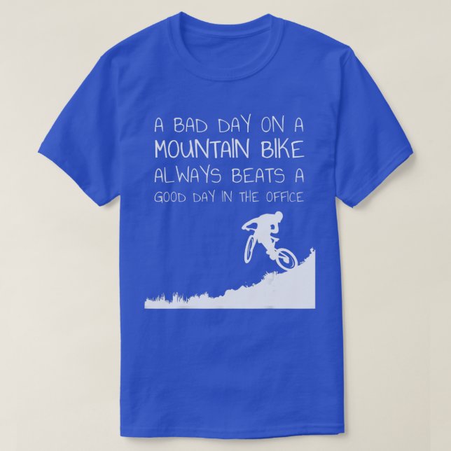 Jersey y bicicleta de montaña 1 (Diseño del anverso)