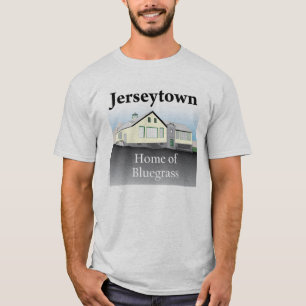 Jerseytown - casero de la camiseta del Bluegrass