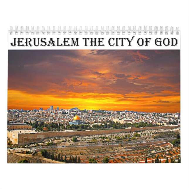 Jerusalén de calendario (Tapa)