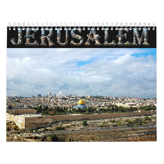 Jerusalén de calendario (Tapa)