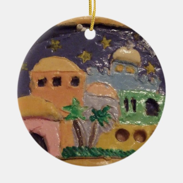 Jerusalén por el ornamento de la noche (Frente)