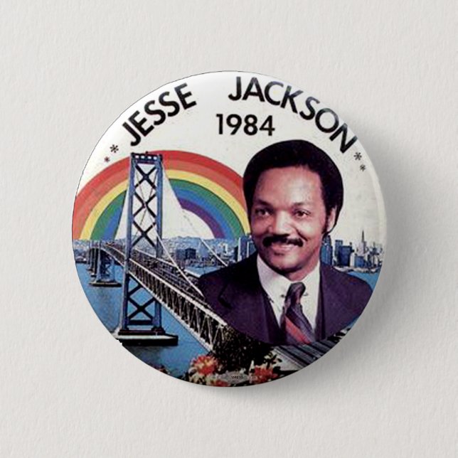 Jesse Jackson - botón (Anverso)