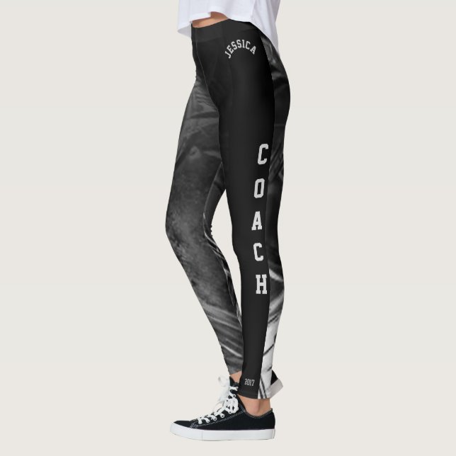 "Jessica" Entrenador Gimnasia Leggings (Izquierda)