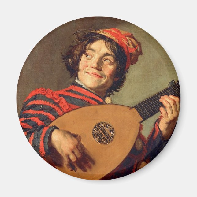 Jester con un imán Lute (Frente)