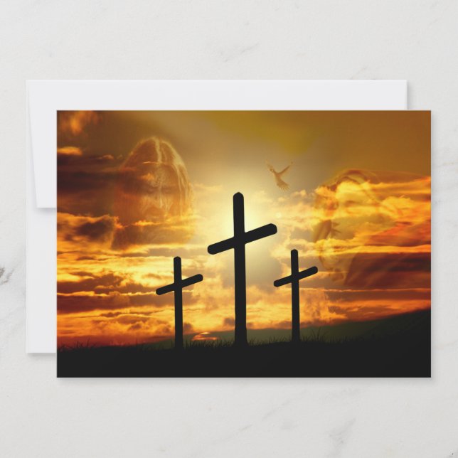 Jesucristo Bendición Virgen María Dove Calvery (Anverso)