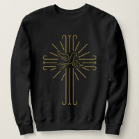 Jesucristo Camisas sudaderas cruzadas y de paz
