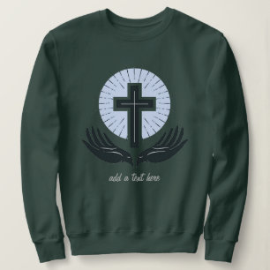 Jesucristo cruza sudadera