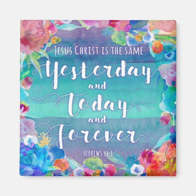 Jesucristo es el mismo imán (Frente)