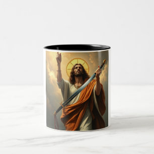 Jesucristo es la Copa del Café Rey de 2 tonos