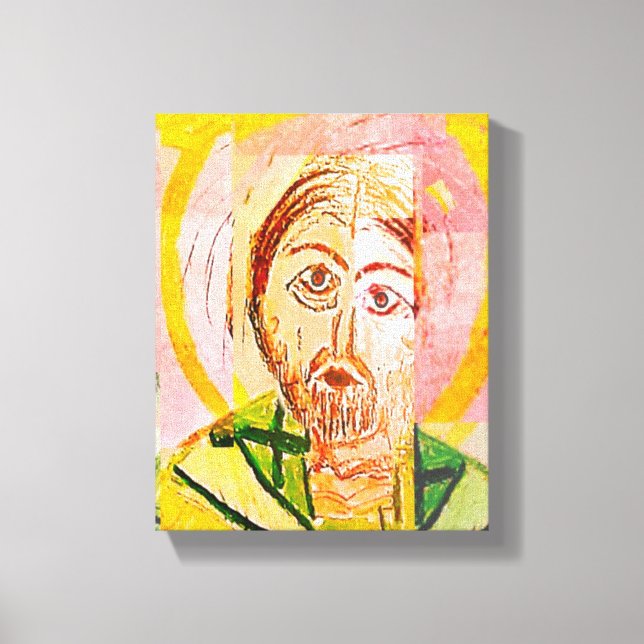 Jesucristo la impresión del lienzo del alto sacerd (Anverso)